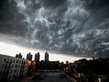 Severe Thunderstorm Blows Through New York City