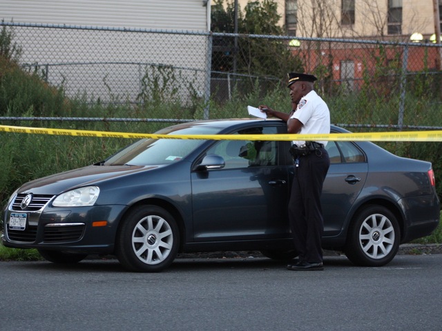 Police were investigating a drive-by shooting Sunday night, July 29, 2012, that left six people injured, including a toddler and two teenagers, the NYPD said.