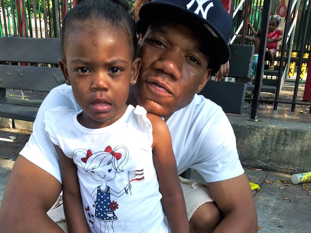 Ariyanna Prince, 2, and her father, Michael, 25, were wounded in a shooting in Brownsville on July 29, 2012.