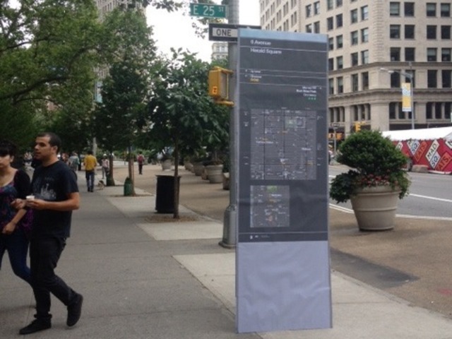 Cardboard mock-ups were recently unveiled near Madison Square Park in Manhattan.