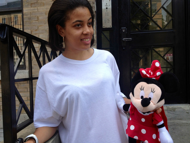 Jahlessa Westry, mother of Ariyanna Prince, went home Monday to grab her daughter's Minnie Mouse doll.