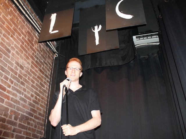Steve Hofstetter, the owner of the Laughing Devil Comedy Club.