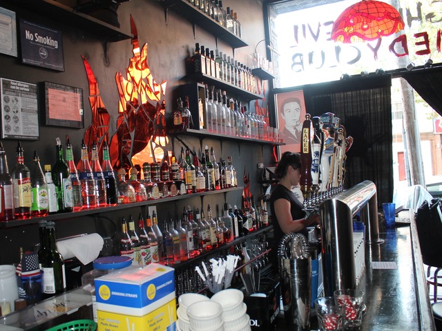 The Laughing Devil Comedy Club opened in December last year. 