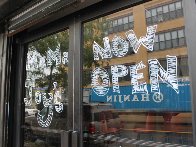 Mama Joy's had its soft opening two weeks ago and has its grand opening party this Friday night.