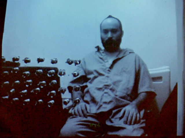 Levi Aron, seen here in a pre-trial video conference from October 24, 2011, is expected to plead guilty this week to murdering 8-year-old Leiby Kletzky last year.