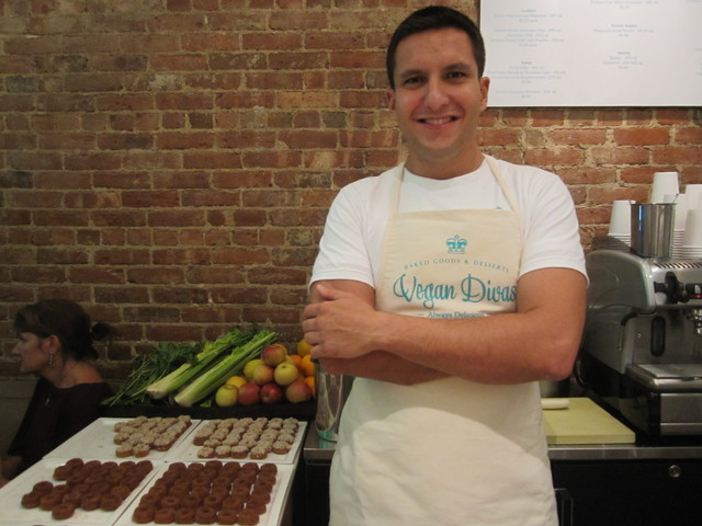 Felipe Saint Martin, the cousin of Fernanda Capobianco, will manage the new UES Vegan Divas dessert spot. 