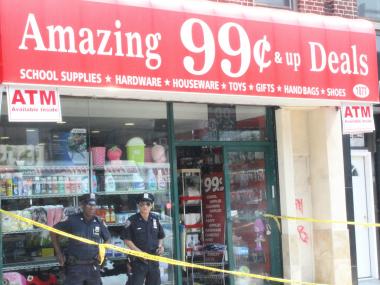 Isaac Kadare, 59, sustained head trauma when cops found him inside his Bensonhurst shop Thursday night, police said.