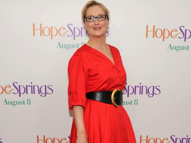 Meryl Streep attends the premiere of 