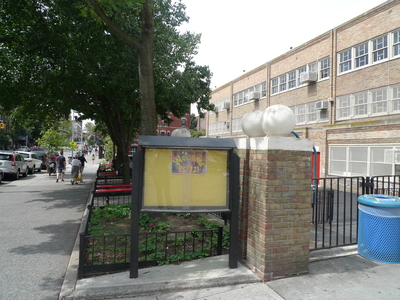 P.S. 321 on Seventh Avenue and Second Street in Park Slope.