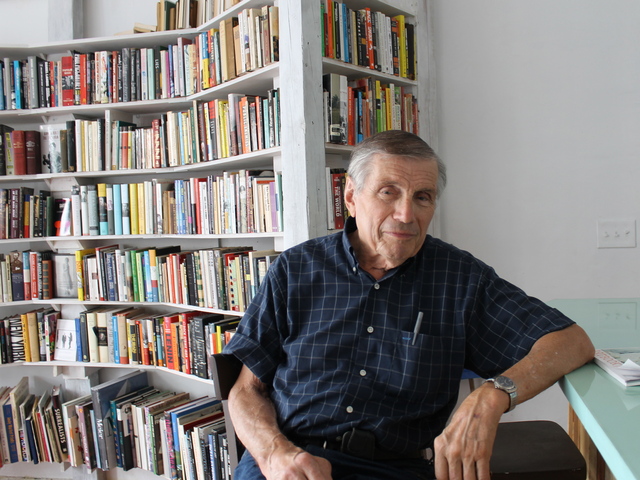 Former owner of the space Marvin Mann paid Molasses Books a visit.