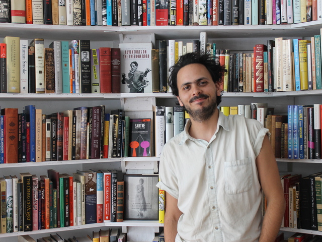 The store on Hart Street claims to be the first bookstore in the neighborhood.