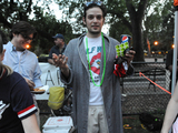 Bathrobe-Wearing 'Big Lebowski' Fans Roll Into Tompkins Square Park
