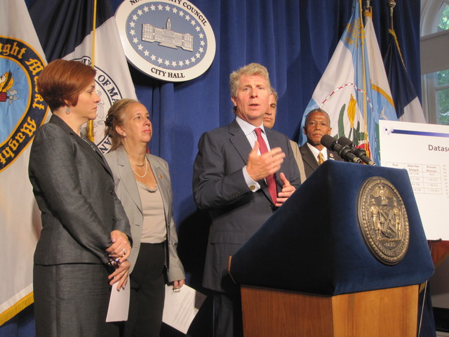 Manhattan DA Cy Vance said that cybercrime is way up in Manhattan.