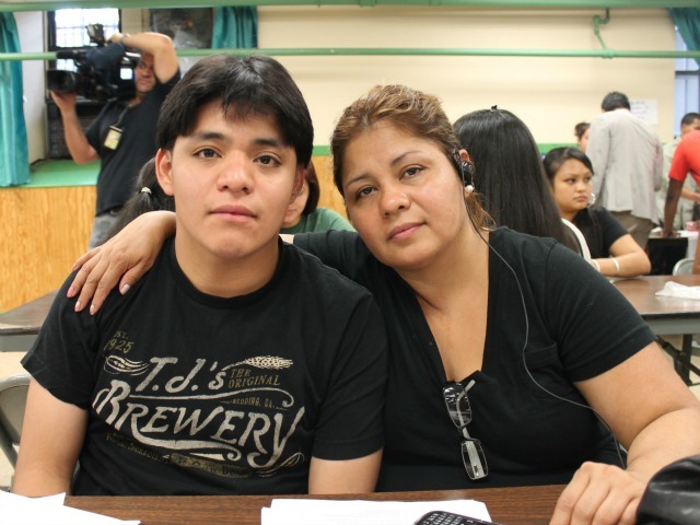 Juan, 23, was born in Mexico, but was brought to the U.S. by his mom, Claudia, before he was a year old. 