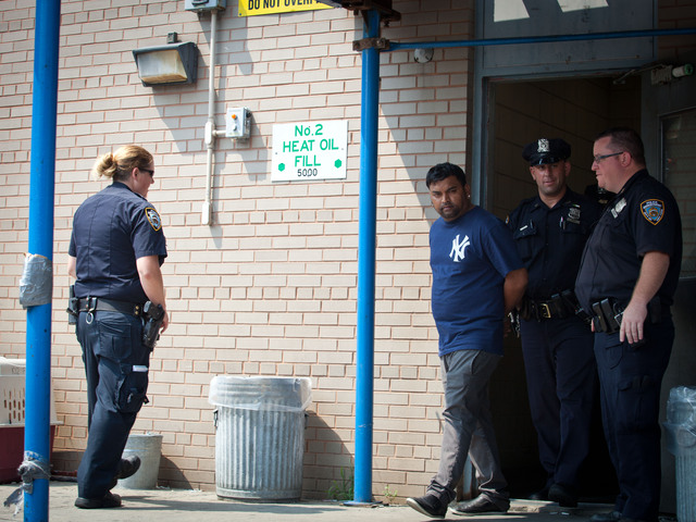 Mohan Omesh, 29, was charged with driving while intoxicated in a Queens motorcycle crash that left two people in critical condition. 