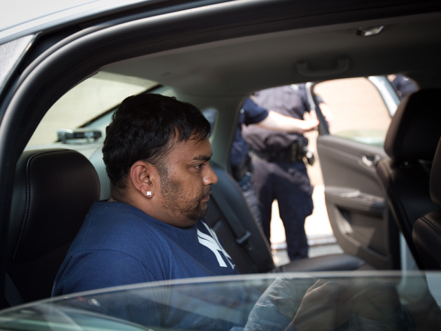 Mohan Omesh, 29, was charged with operating a motor vehicle under the influence of alcohol and operating a motor vehicle without insurance Aug. 17, 2012. 