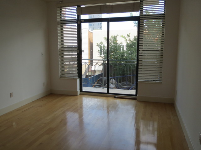 The condo on Withers Street in Williamsburg, on market for $875,000, has a balcony. 