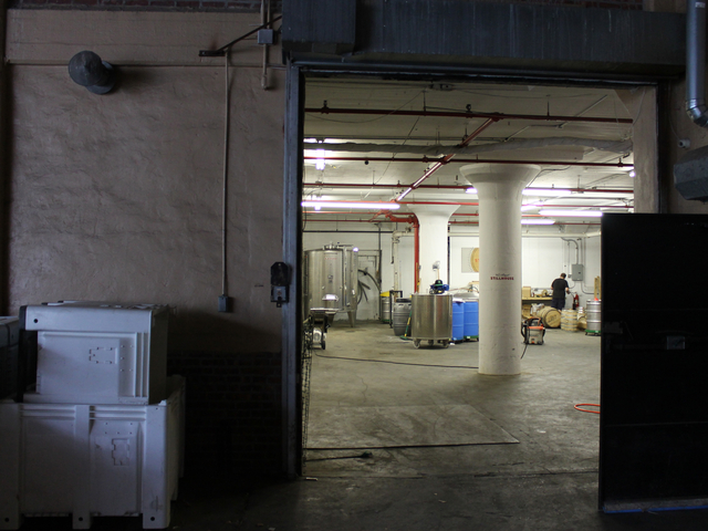 The Van Brunt Stillhouse in Red Hook is a two-man operation consisting of owner and distiller Daric Schlesselman and assistant distiller David Lewis.