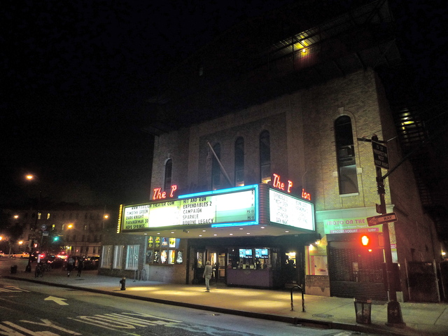 The Pavilion theater on Prospect Park West at Bartel-Pritchard Square in Park Slope.
