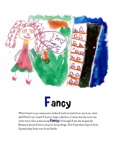 St. Nick's kids chose the word 