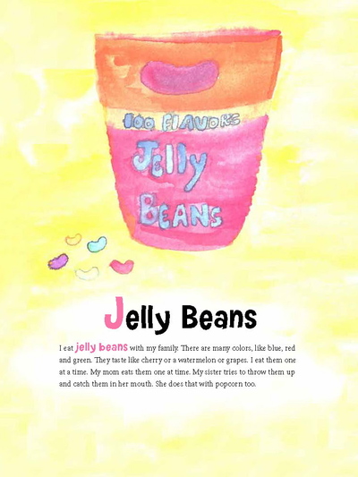 Kids also chose playful words like 