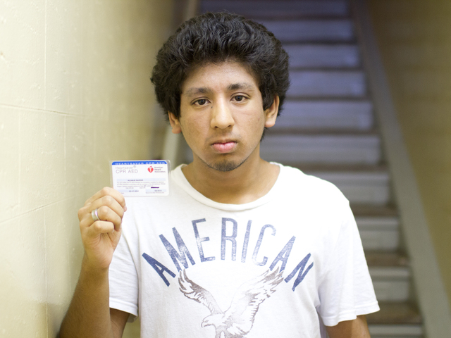 Mizanur Rahman, 19, of the Lower East Side, performed CPR on 29-year-old Carlisle Brigham, who was found in a pool of blood at the bottom of the stairs at 191 Orchard St. Aug. 27, 2012, before paramedics arrived on the scene.