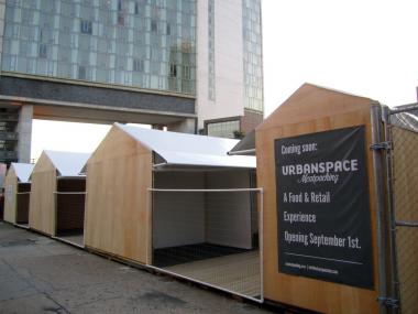 UrbanSpace NYC plans to open an open-air market in the Meatpacking District Sept. 1, 2012, but it never applied for permits to built it, the Department of Buildings said Aug. 29, 2012.