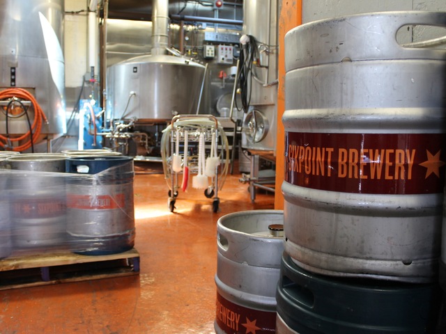 Sixpoint Brewery in Red Hook is the only beer brewery listed on the Brooklyn Spirits Trail.