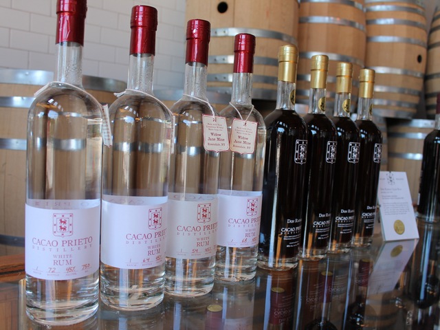 Cacao Prieto in Red Hook uses organic cacao to make liquors and desserts.