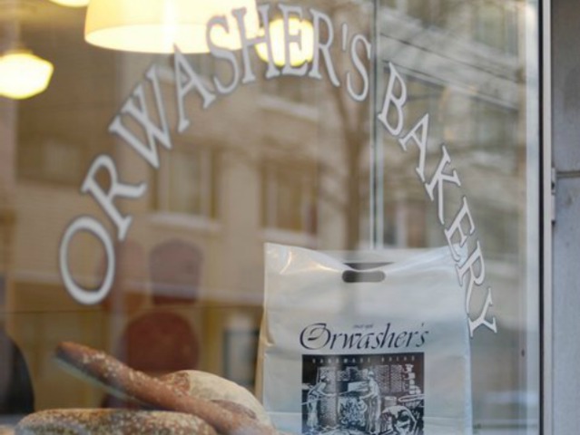 Orwasher's Bakery, from the Upper East Side, is one of the vendors at All Good Things in TriBeCa. 