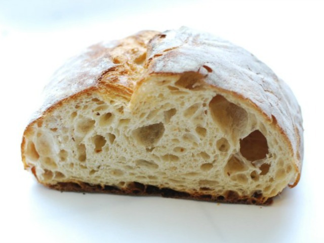 A loaf of bread from Orwasher's Bakery. 