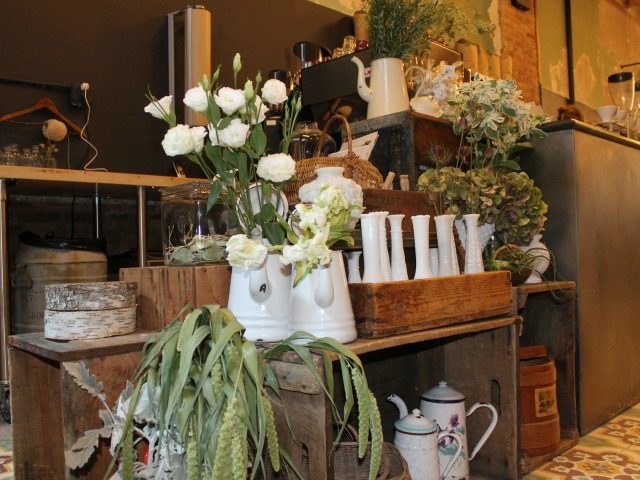 The Polux Fleuriste section at All Good Things in TriBeCa. 