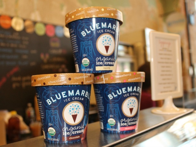 Blue Marble Ice Cream will offer a rotating selection of 16 flavors at All Good Things, 102 Franklin St. 