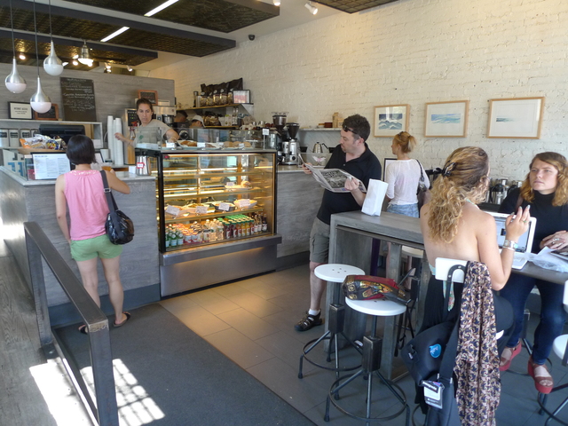 The designer behind Root Hill Cafe's airy modern look is designing Root Hill Burger at 256 Fourth Avenue in Gowanus.