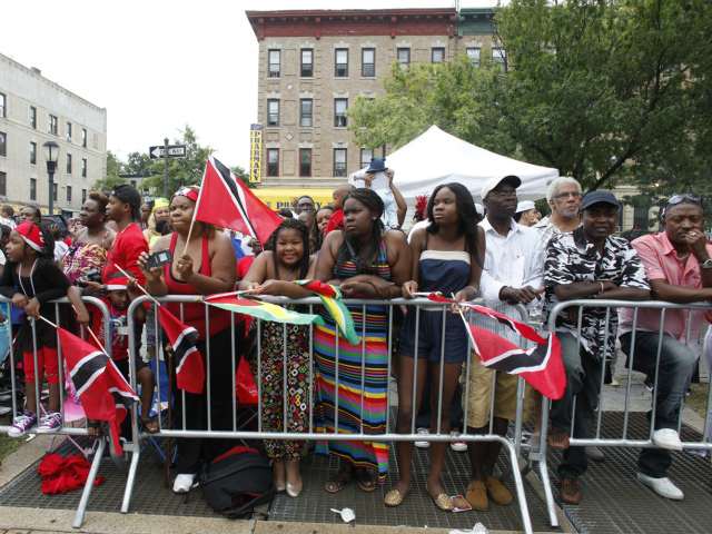 West Indian-American Day Parade along Eastern Parkway in Brooklyn.  Sept. 3, 2012. 