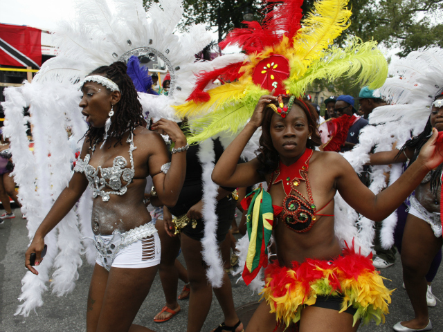 West Indian-American Day Parade along Eastern Parkway in Brooklyn.  Sept. 3, 2012.