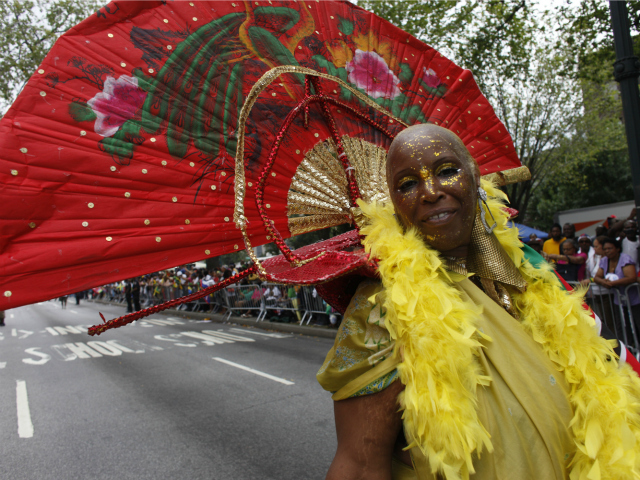 West Indian-American Day Parade along Eastern Parkway in Brooklyn.  Sept. 3, 2012.