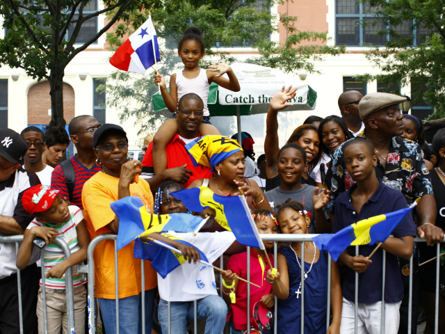 West Indian-American Day Parade along Eastern Parkway in Brooklyn.  Sept. 3, 2012.