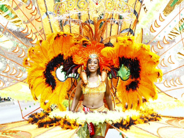 West Indian-American Day Parade along Eastern Parkway in Brooklyn.  Sept. 3, 2012.