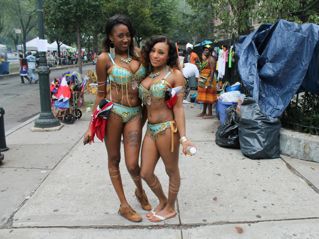West Indian-American Day Parade along Eastern Parkway in Brooklyn.  Sept. 3, 2012.