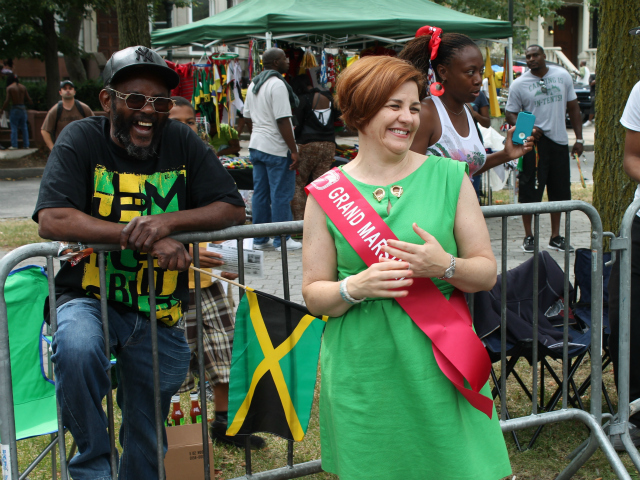 City Council Speaker Christine Quinn served as grand marshal of the 45th annual West Indian-American Day Parade. 