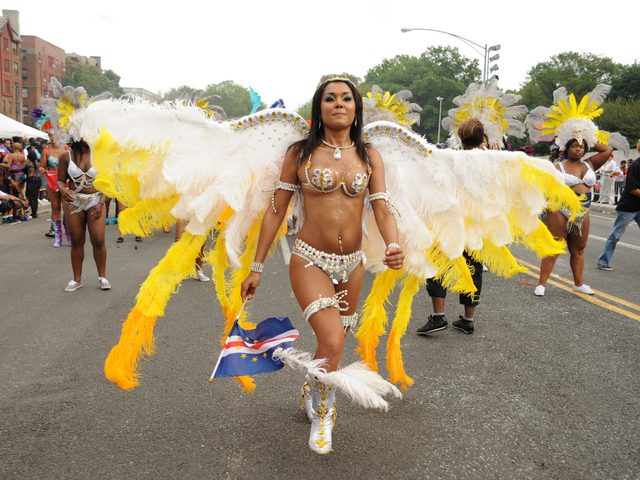 Scenes from the West Indian American Day Parade on Eastern Parkway on Sept. 3, 2012. 