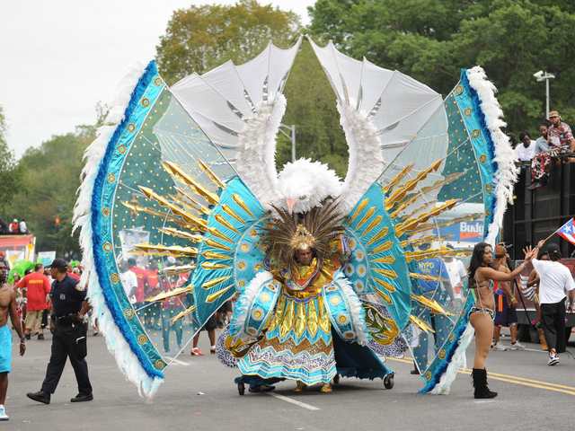 Scenes from the West Indian American Day Parade on Eastern Parkway on Sept. 3, 2012. 