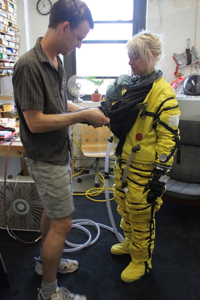 Final Frontier Design specializes in space suit making.