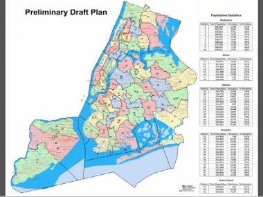 City Council district lines would change considerably under a new proposal released Tuesday.