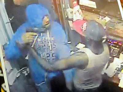 Police Commissioner released a picture of surveillance video of the deadly Bronx gas station robbery Sept. 4
