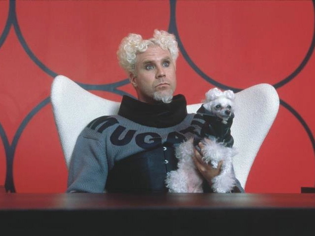 Will Ferrell plays Jacobim Mugatu in 