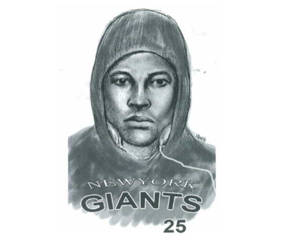 Police released a sketch of the suspect wanted in connection with a gas station robbery in the Bronx that left a 28-year-old man dead. 