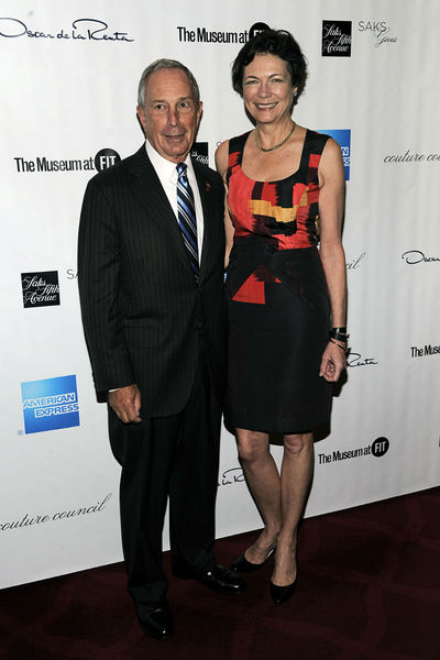 Mayor Michael Bloomberg and Diana Taylor at the Couture Council Artistry of Fashion Awards at Avery Fisher Hall at Lincoln Center, Wednesday, September 5, 2012.