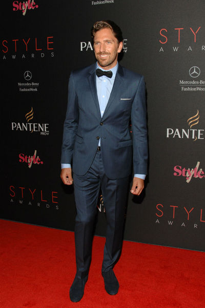 Henrik Lundqvist at the Style Awards at the tents at Lincoln Center, Wednesday, September 5, 2012.